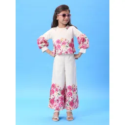 Macwin Girls Printed Top with Palazzos-picture-33