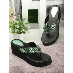 madam glorious Embellished Wedge Heels-picture-23