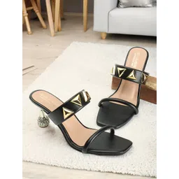 madam glorious Square Toe Stiletto Heels-picture-27