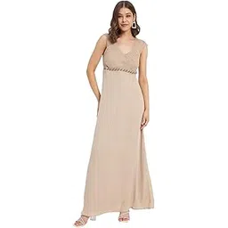Beige Dress for Women-image-29