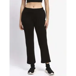 MADAME M Secret Black Plain Track Pant-picture-21