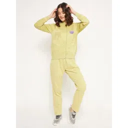 MADAME M Secret Green Printed Sports Tracksuit-picture-45
