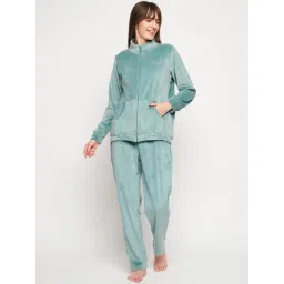 MADAME M Secret Green Sweatshirt With Pyjamas-image-39