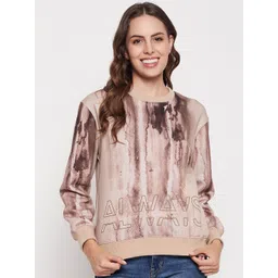 Madame Abstract Printed Pure Cotton Sweatshirt-picture-14