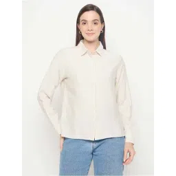 Madame Beige Regular Fit Shirt-picture-17