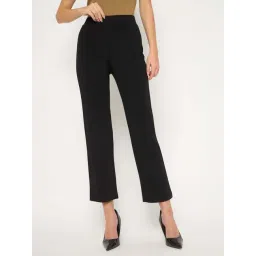 MADAME Black Plain Jeggings-picture-46