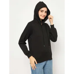 MADAME Black Solid Jacket image 3