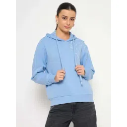 MADAME Blue Cotton Printed Sweatshirt-picture-33