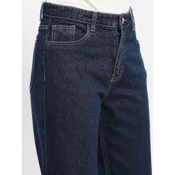 MADAME Blue Cotton Regular Fit Mid Rise Jeans image 5