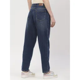 MADAME Blue Cotton Regular Fit Mid Rise Jeans image 2