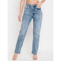 MADAME Blue Skinny Fit Denim Jeans-picture-18