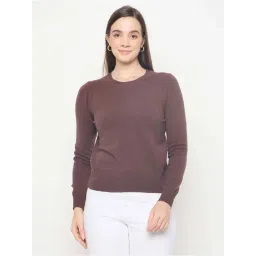 Madame Brown Cotton Regular Fit Sweater-picture-15