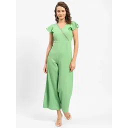 MADAME Green Embellished Jumpsuit-picture-37