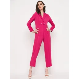 Madame Lapel Collar Basic Jumpsuit-picture-26