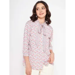 MADAME Multicolor Geometric Regular Fit Top-picture-13