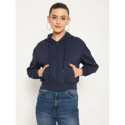 MADAME Navy Regular Fit Sweatshirt-picture-35