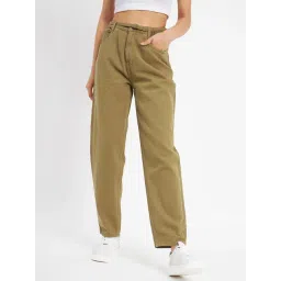MADAME Olive Relaxed Fit Mid rise Jeans-picture-47
