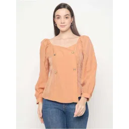 Madame Orange Regular Fit Top-picture-20