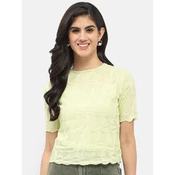 Madame Self Design Regular Top-picture-36