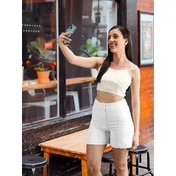 Madame Shoulder Strap Crop Top-picture-21
