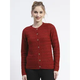 Madame Women Cable Knit Cardigan Sweater-picture-27