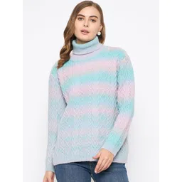 Madame Women Cable Knit Pullover-picture-18