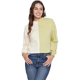 madame Women Cloure Block Beige Sweatshirt-picture-17