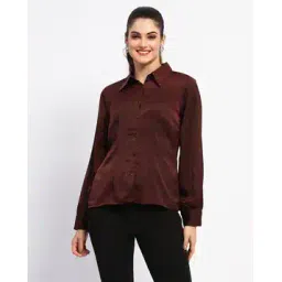 madame Women Embellished Relaxed Fit Shirt-picture-11