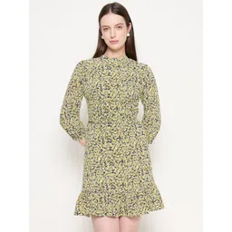 Madame Women Fit and Flare Mini Dress-picture-28