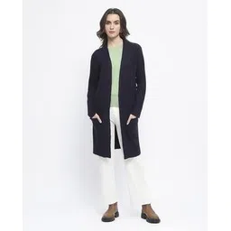 madame Women Front Open Relaxed Fit Shrug-picture-11