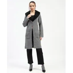 madame Women Heathered Relaxed Fit Jacket-picture-11