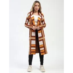 Madame Women Printed Longline Shrug-picture-19