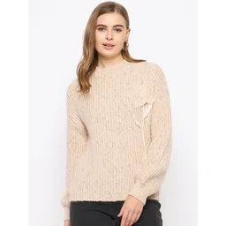Madame Women Ribbed Pullover-picture-33