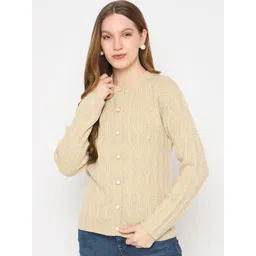 Madame Women Striped Cardigan-picture-35
