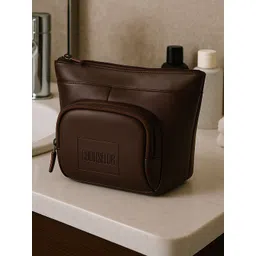 MADBRAG Unisex THE EIKO Solid Zip Toiletry Bag-picture-17