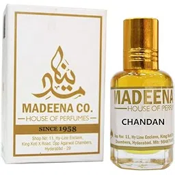 MADEENA CO. Chandan 12Ml; Real & Natural Attar; Best Attar For Men and Women; 100% Alcohol Free & Long Lasting Attar.-picture-27