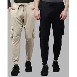 madsto Men Pack of 2 Joggers with Drawstring Elasticated Waist-picture-10