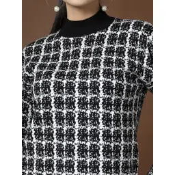 Mafadeny Printed High Neck Top With Trousers Co-Ords image 5