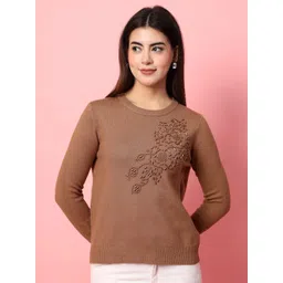 Mafadeny Women Cardigan with Embellished Detail-picture-27