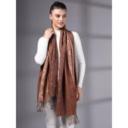 Mafadeny Women Woven Design Stole-picture-26