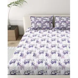 mafatlal Cotton King Bedsheet with 2 Pillow covers-picture-48