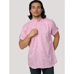 MAG Abstract Woven Design Straight Kurta-picture-36