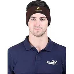 magic Fleece Ear Muffs Cover, Multifunctional 2-1 Winter Ear Warmers Sorts Headbands for Men & Women, Warm Headwear for Cycling Brown-picture-17