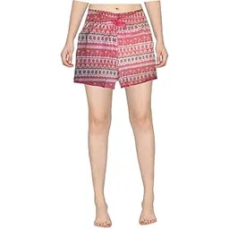 magic Women's Printed Cotton Shorts (Light Pink)-picture-29