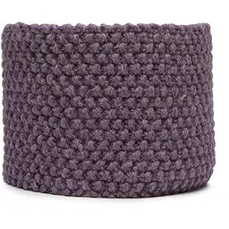 magic needles Headband Earwarmers for Winters | Handmade/Crocheted with Good Woolen Unisex Earwarmer Earmuffs Earcap Earcover Soft Headwrap Warm Winter Accessories (Purple Haze)-picture-13