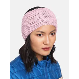 Magic Needles Unisex Pink Handmade Headband-picture-39