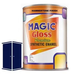 Magic Paints 1 Liter Deep Blue Premium Synthetic Enamel Paint with Hammerstone Finish-picture-33