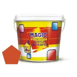 Magic Paints 1101 2kg Sunrise Matte Finish Acrylic Distemper Paint-picture-43