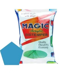 Magic Paints 1102 2kg Electric Blue Matte Finish Acrylic Distemper Paint-picture-14