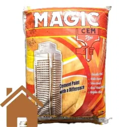 Magic Paints Cem Plus 5kg Golden Brown Matte Finish Decorative Waterproof Cement Paint-picture-33
